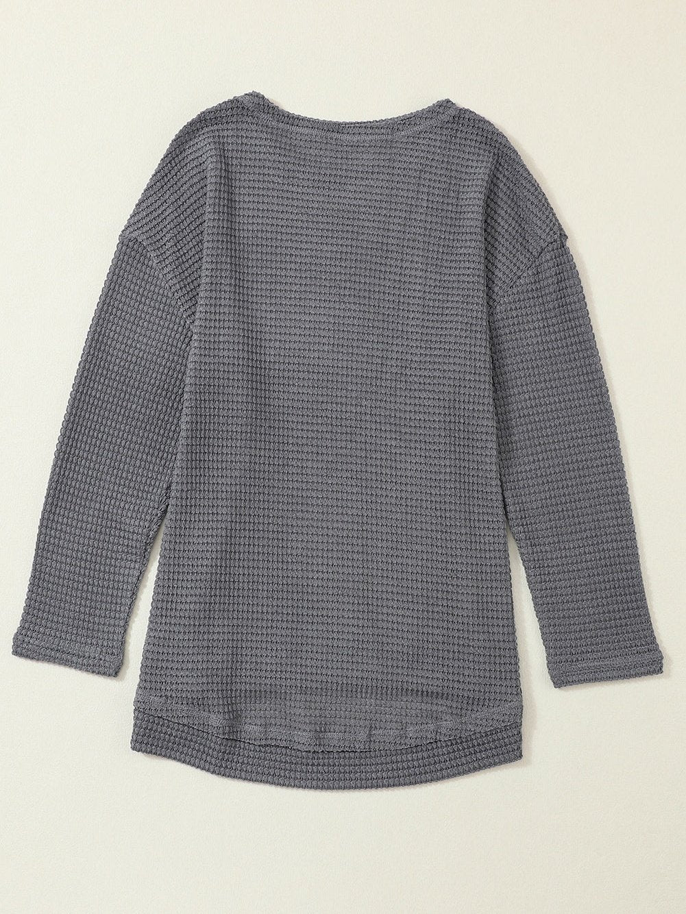 Half Turtleneck Solid Split Sweater