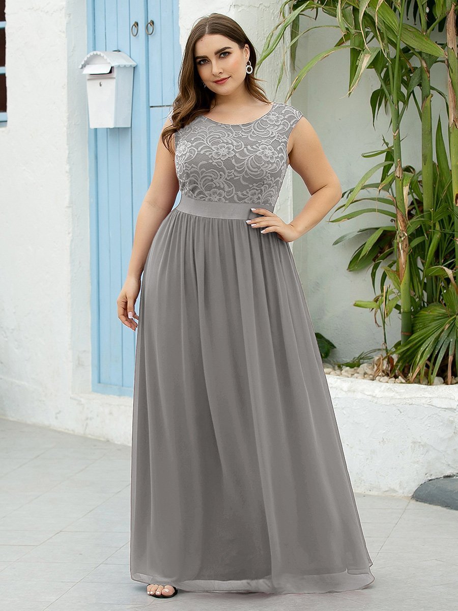 Wholesale Plus Size Fahion Bridesmaid Dresses with Lace