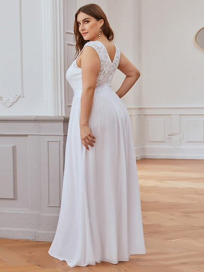 Wholesale Plus Size Fahion Bridesmaid Dresses with Lace