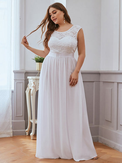 Wholesale Plus Size Fahion Bridesmaid Dresses with Lace