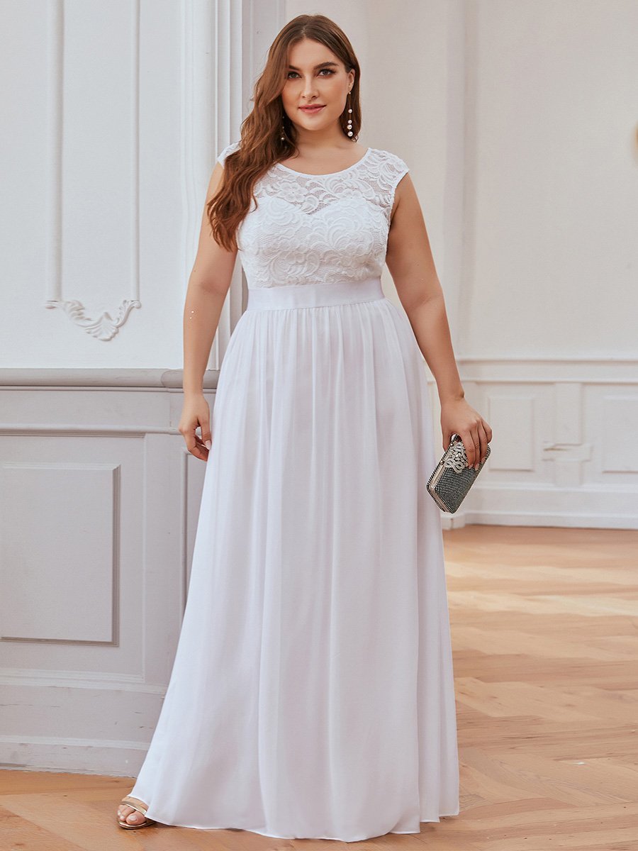 Wholesale Plus Size Fahion Bridesmaid Dresses with Lace