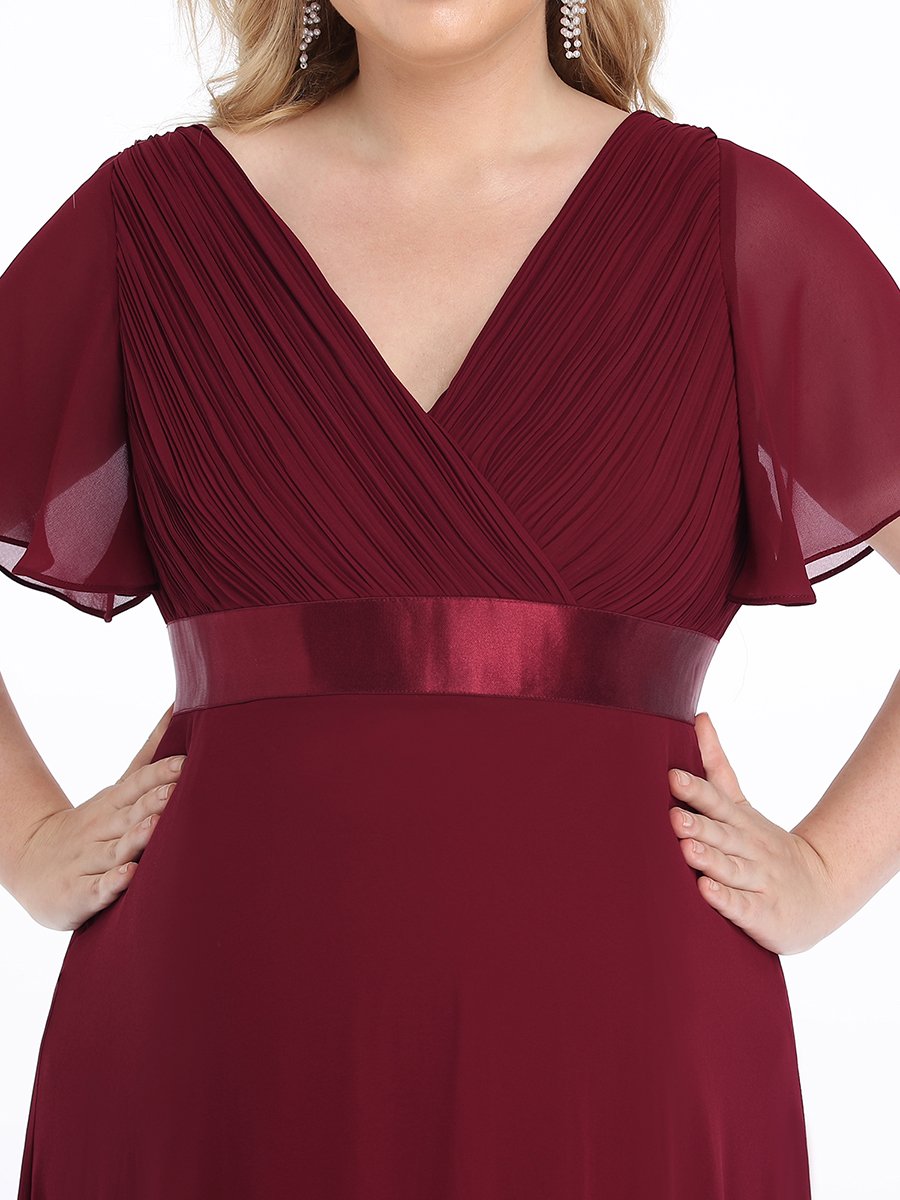 Plus Size Cute and Adorable Deep V-neck Wholesale Dress for Pregnant Women