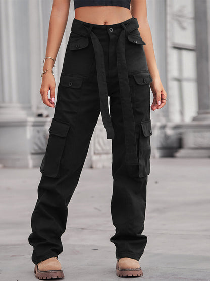 Pants - Casual Fashion Cargo Pants - MsDressly