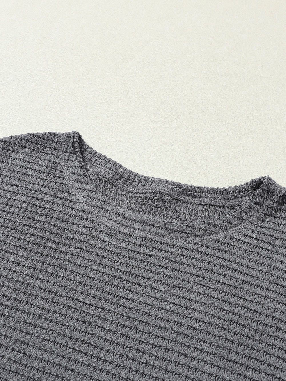 Half Turtleneck Solid Split Sweater