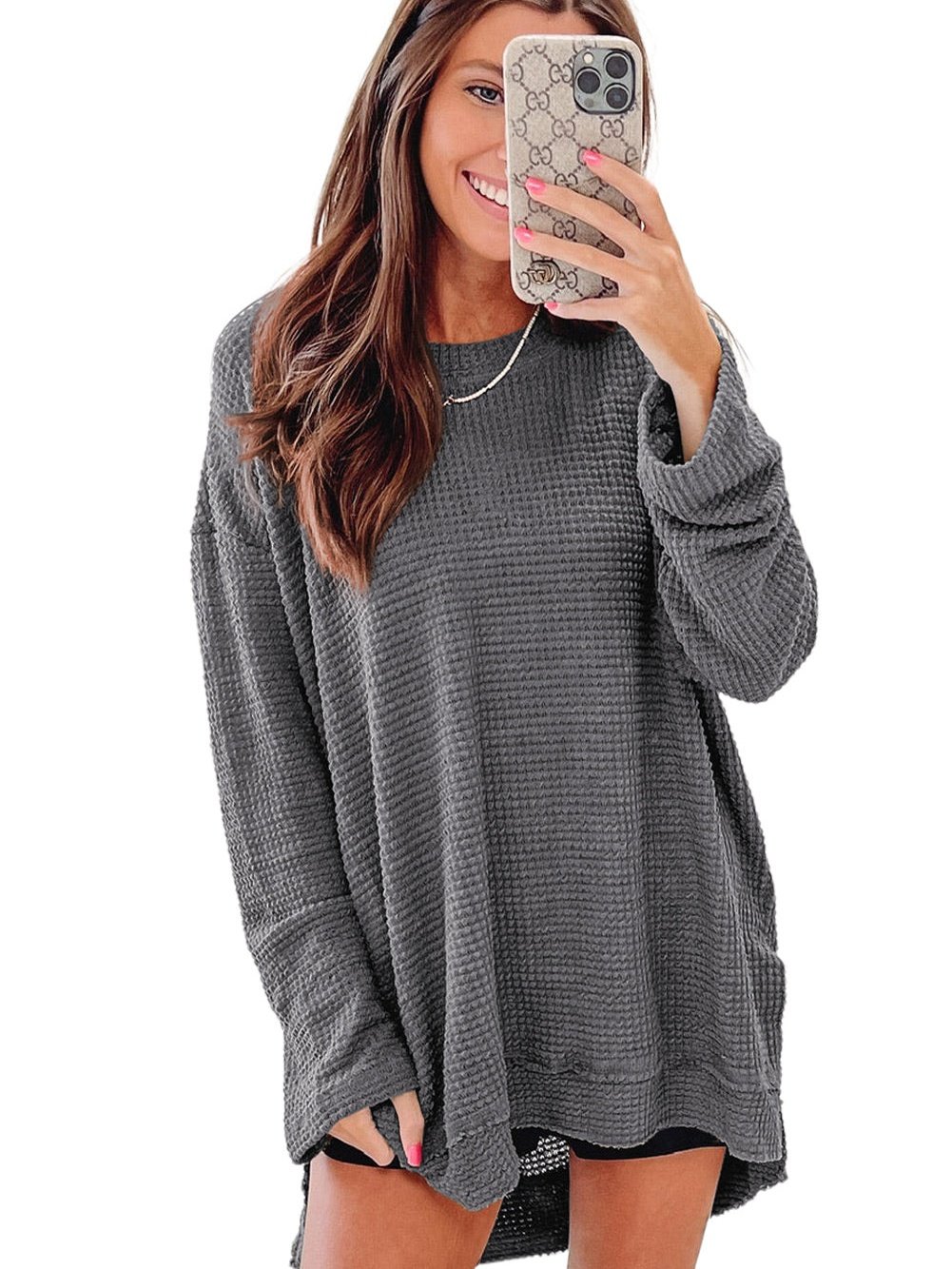 Cozy Off-Shoulder Knit Pullover Sweater