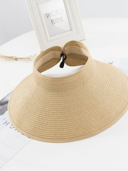Women's 14 Colors Summer Folding Empty Top Hat Straw Hat Sun Hat Beach Hat Sunshade Sun Hat Panama Men's Straw Hat