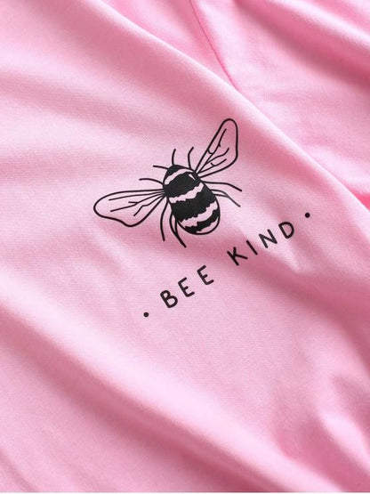 Basic Bee Kind Graphic T-shirt - LuckyFash™