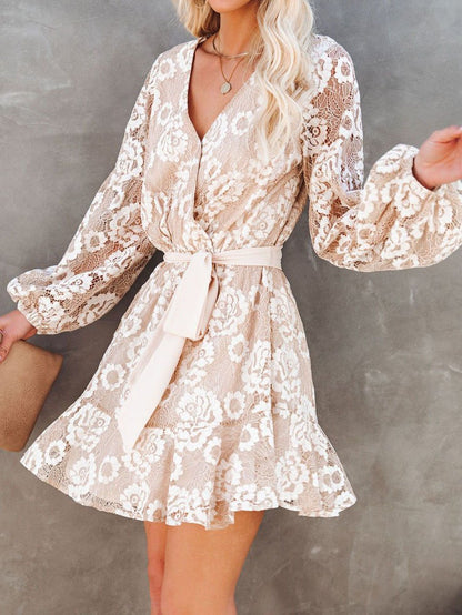 Bohemian Long Sleeve Print Dress - LuckyFash™