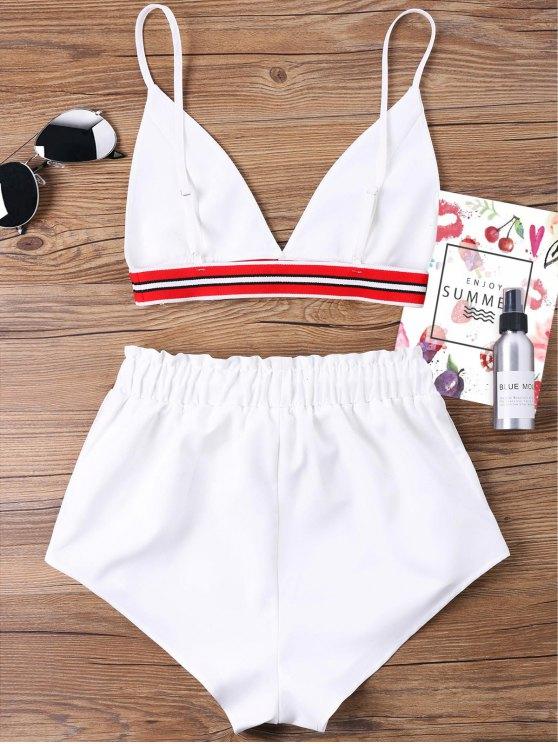 Bra Two Piece Shorts Tracksuit - LuckyFash™