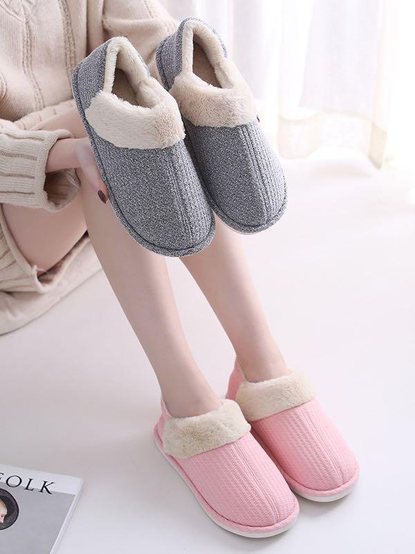 Dearfoams Moritz Bootie Slippers with Memory Foam - LuckyFash™