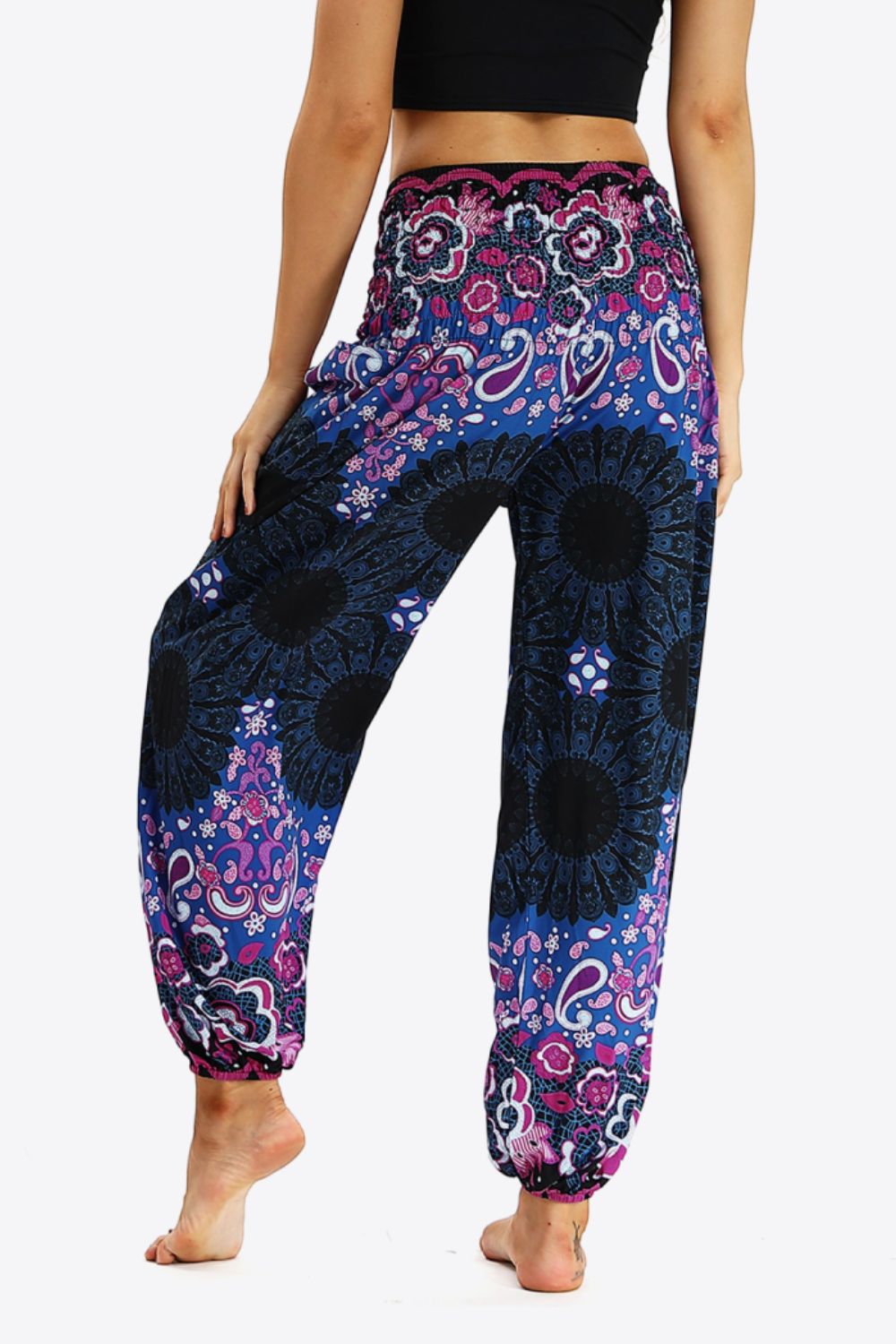 Printed Jogger Pants with Pockets