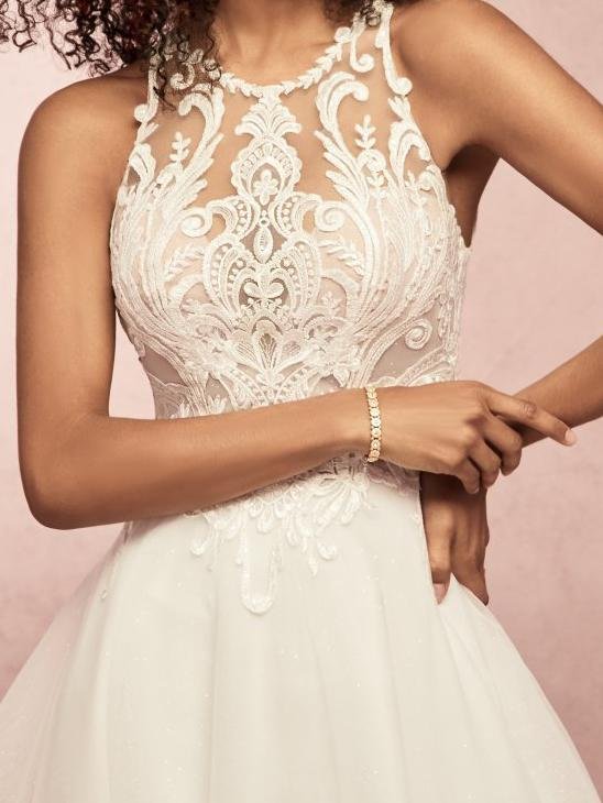 Elegant Lace Sleeveless High-waisted Dress - LuckyFash™