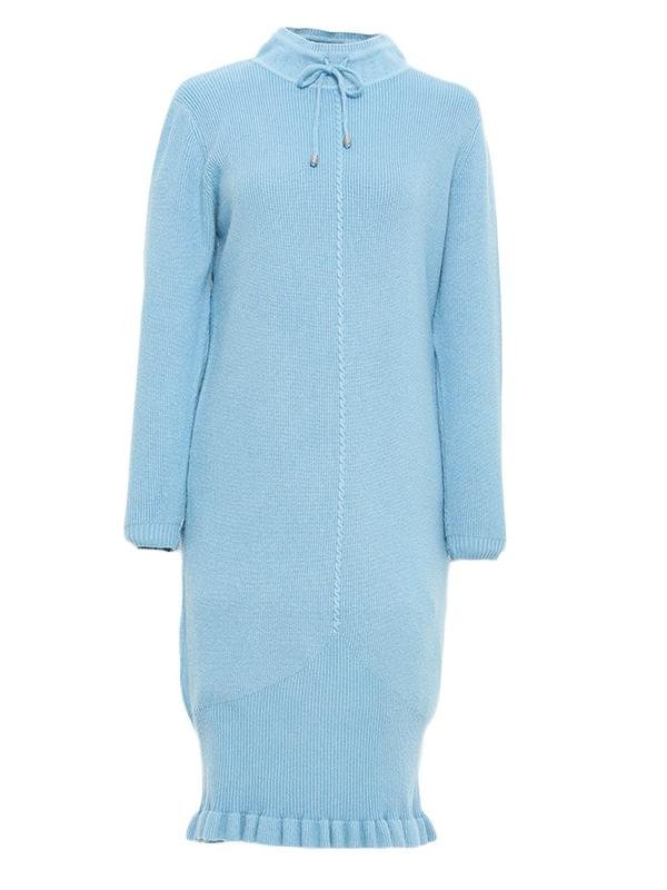 Embroidered Sweater Long Robe - LuckyFash™