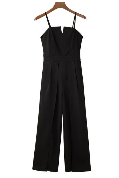 Enticing Slim High Waist One Shoulder Jumpsuit