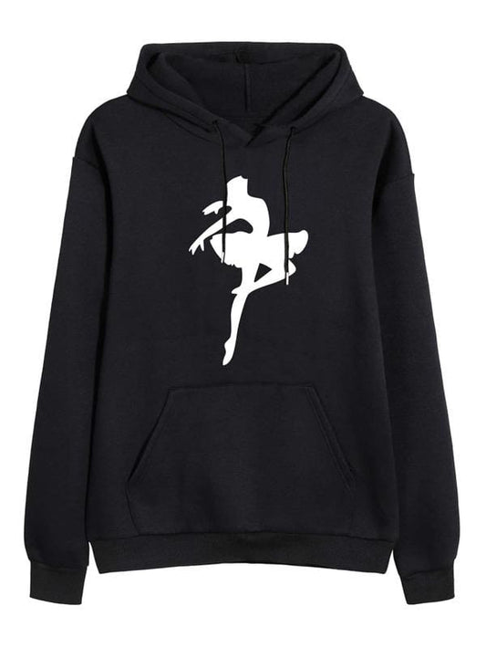 Figure Graphic Thermal Lined Hoodie Temp6470120 S