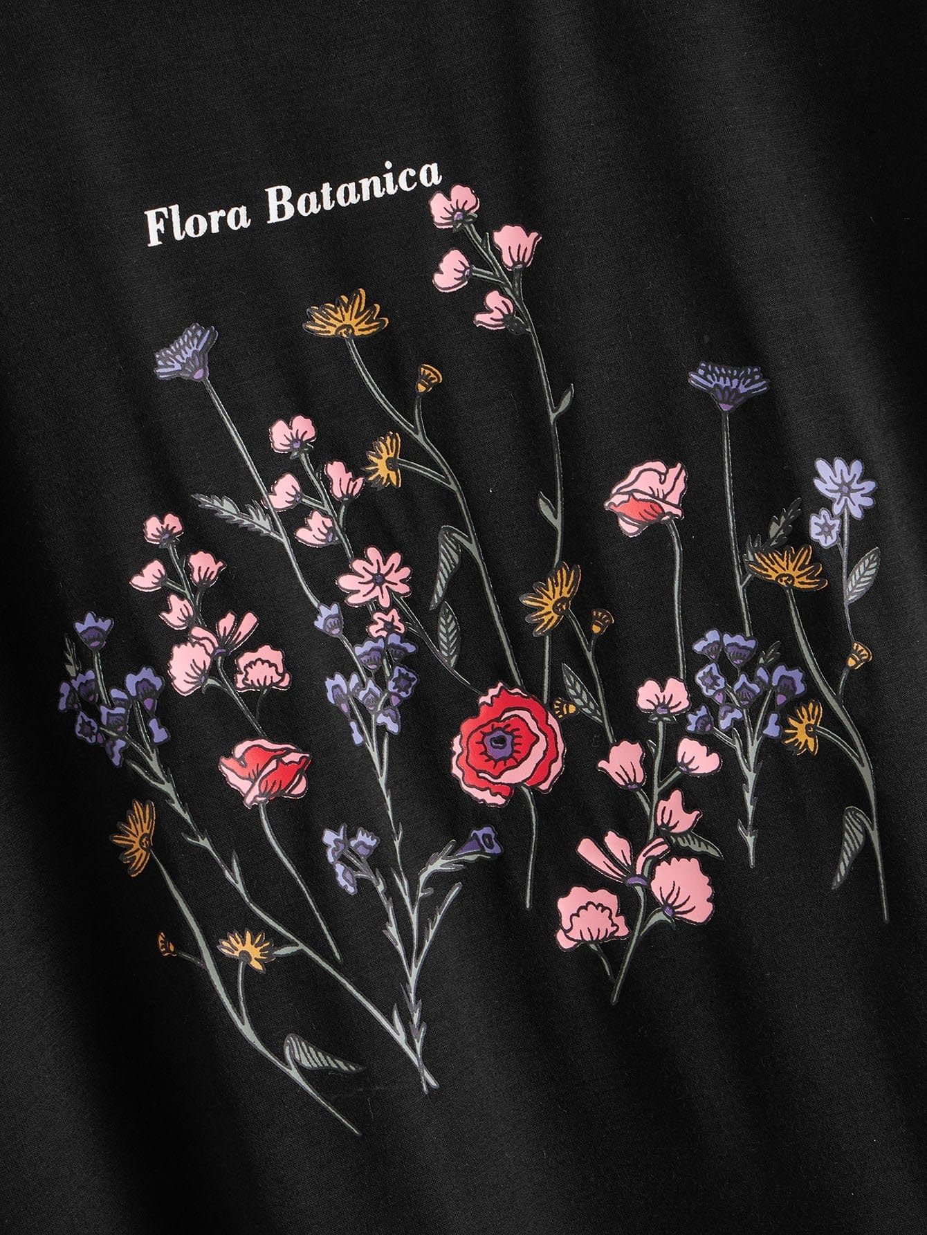 Flora Batanica Flower Graphic Tee