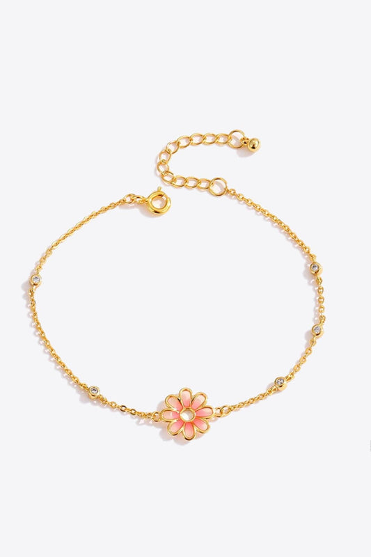 Flower Chain Bracelet 1.01E+14 Floral / One Size