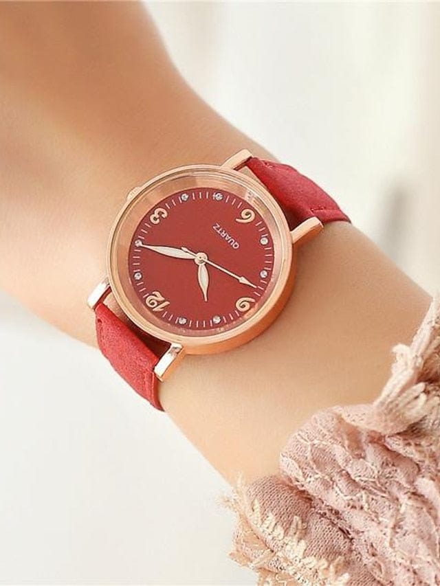 For Women's Luxury Women's Quartz Watch Fashion Quartz Ladies Wristwatch High-end Concise Diverse Fashion Color