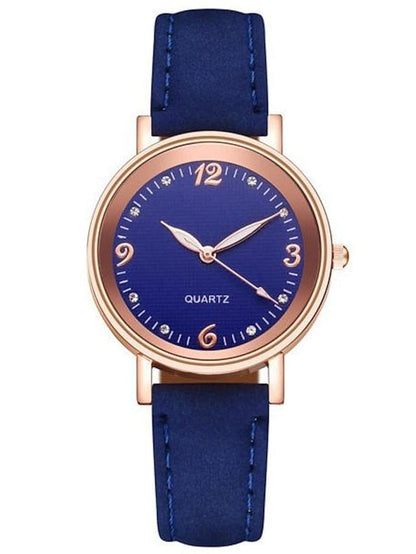 For Women's Luxury Women's Quartz Watch Fashion Quartz Ladies Wristwatch High-end Concise Diverse Fashion Color MS2311505240S Blue / S