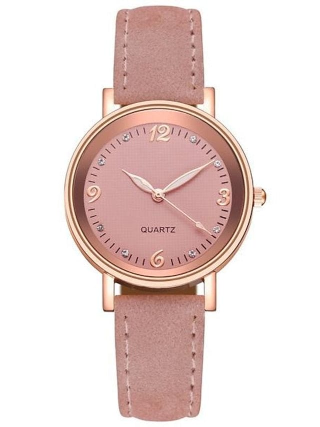 For Women's Luxury Women's Quartz Watch Fashion Quartz Ladies Wristwatch High-end Concise Diverse Fashion Color MS2311505260S Pink / S