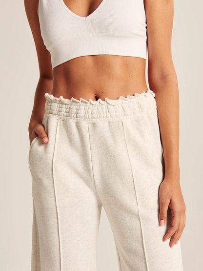 Fungus Cropped Wide Leg Sweatpants