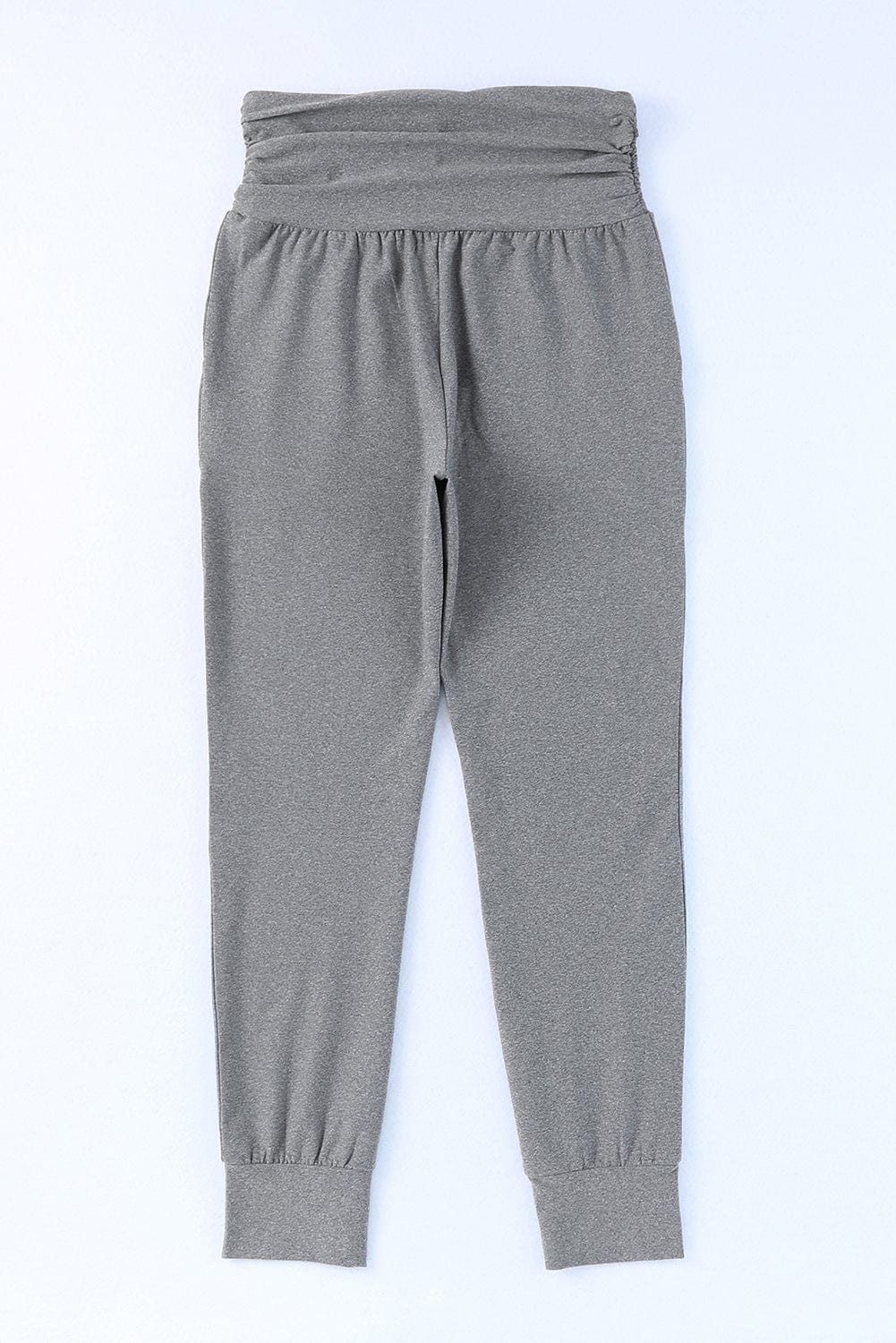 High-Rise Wide Waistband Joggers