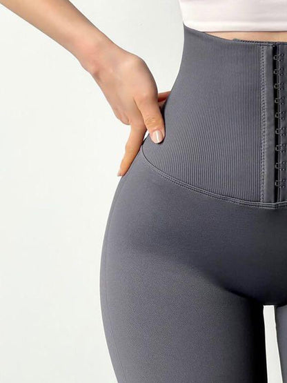 High Waist Quick Drying Breasted Tight Shorts