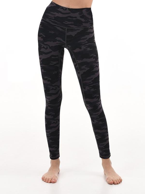 High-Waist Sports Fitness Cropped Pants for Women