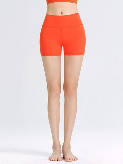 High-Waisted Elevate Compression Biker Shorts for Women temp2005677369121620 Orange / S