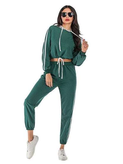 Hooded Sportswear Suit for Women