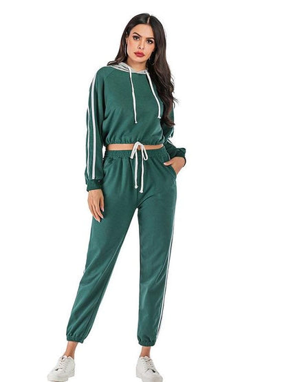 Hooded Sportswear Suit for Women