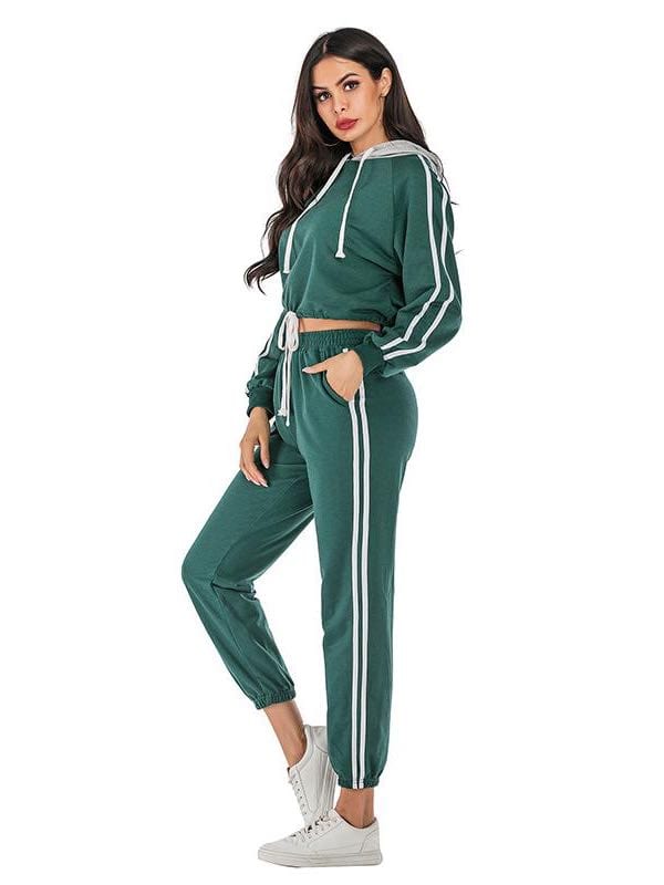 Hooded Sportswear Suit for Women