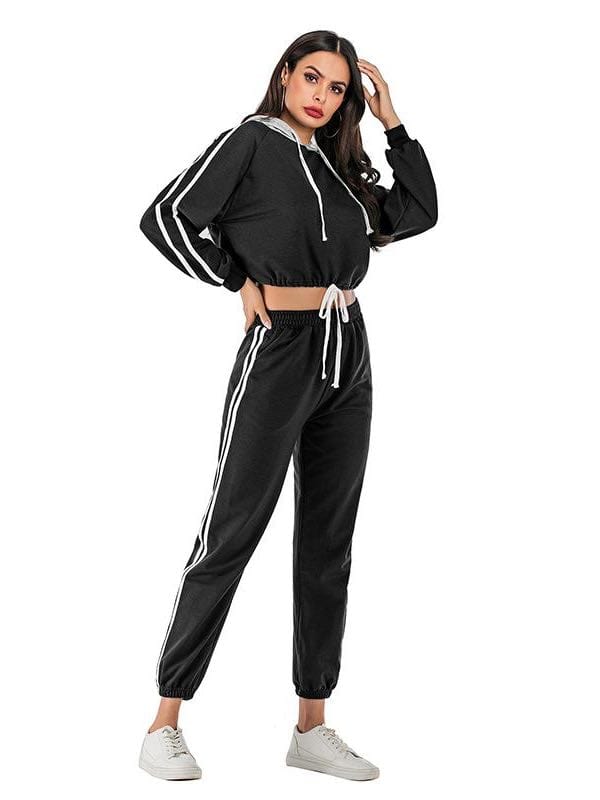 Hooded Sportswear Suit for Women