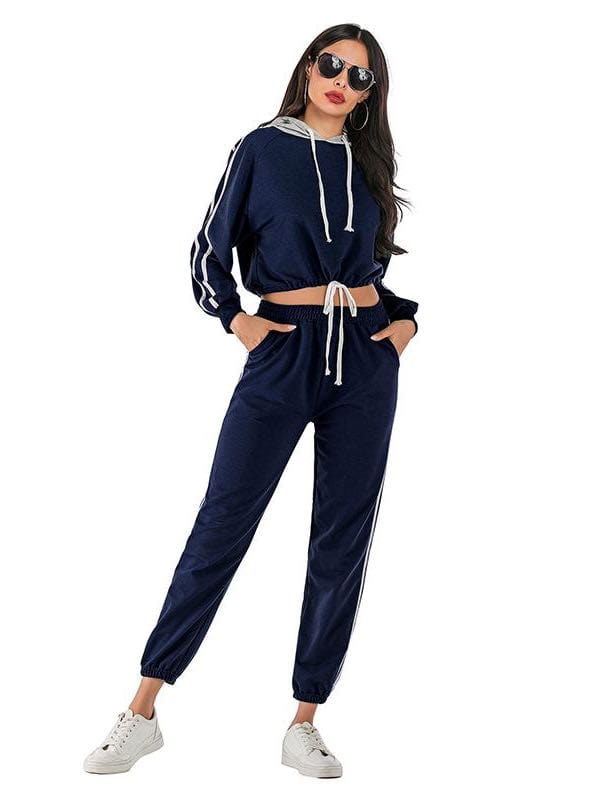 Hooded Sportswear Suit for Women