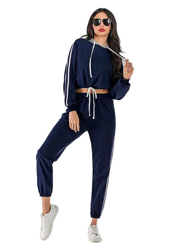 Hooded Sportswear Suit for Women