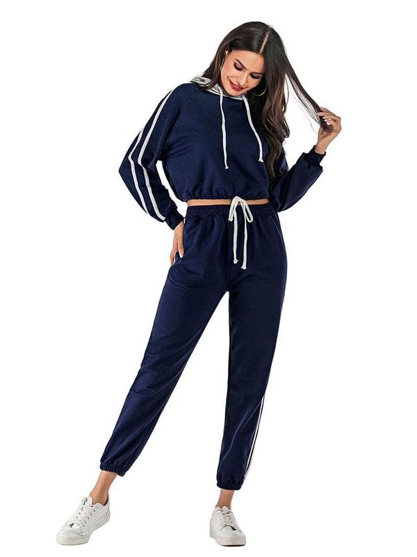 Hooded Sportswear Suit for Women