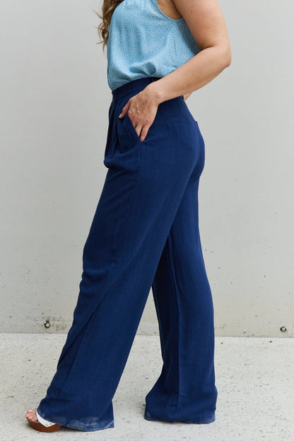 HYFVE Business Casual High Waisted Relax Fit Trousers