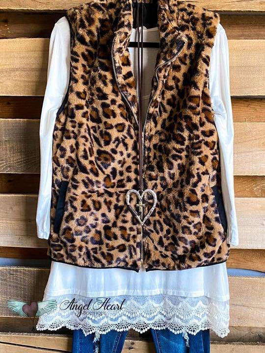 If I Stay Vest - Leopard Temp3824500 XL