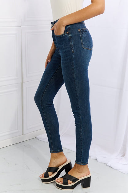 Judy Blue Emily Full Size High Waisted Tummy Control Skinny Jeans
