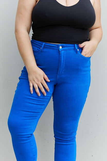 Judy Blue Stacy Full Size High Waist Tummy Control Skinny Jeans