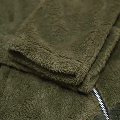 Women's Plus Size Teddy Coat Animal Casual Long Sleeve V Wire Regular Fall Winter Green Pink Dark Gray L XL XXL 3XL 4XL