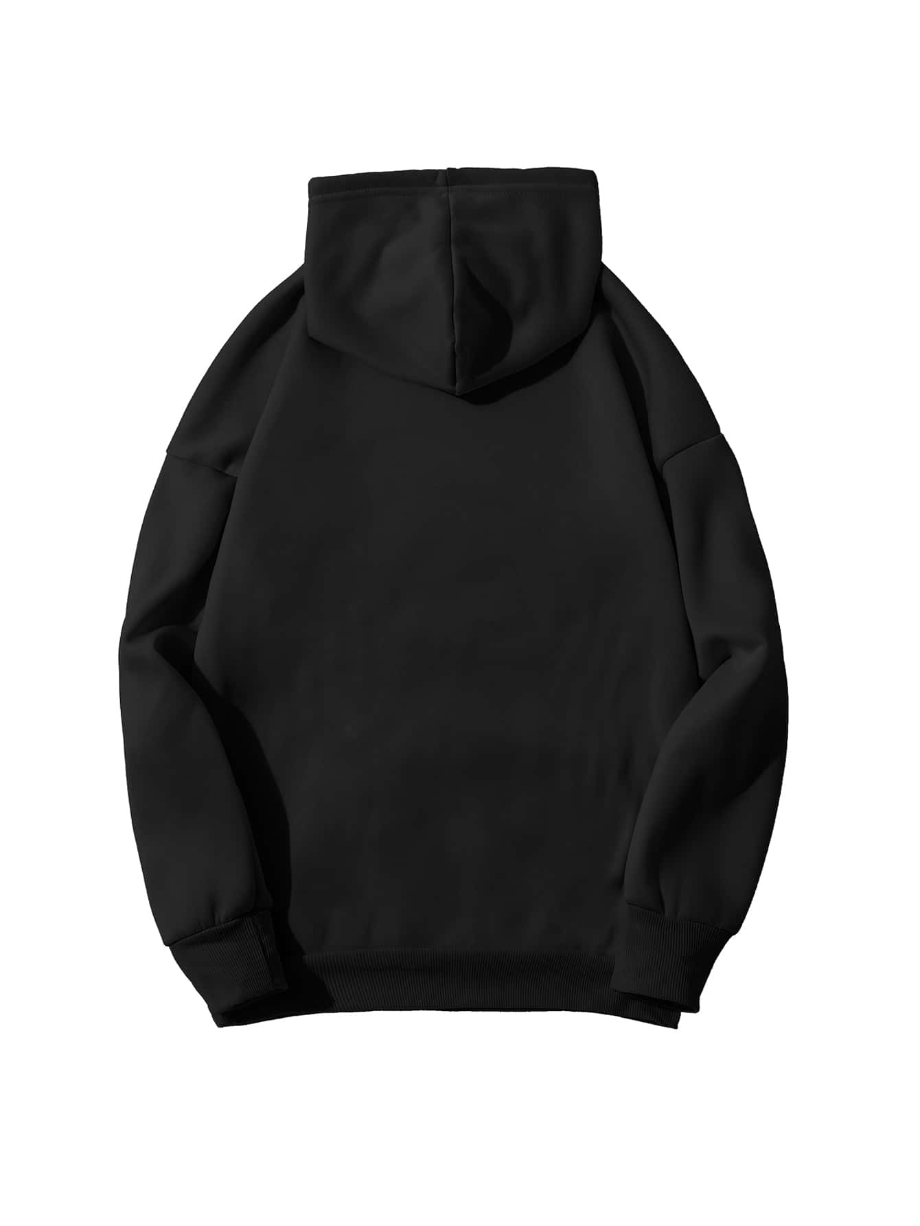 Kangaroo Pocket Thermal Lined Drawstring Hoodie