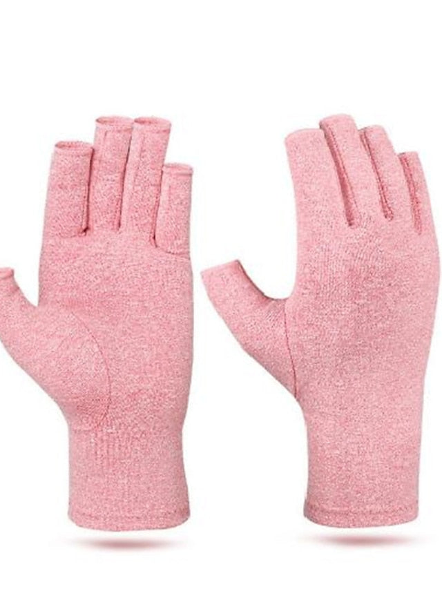 4 Colors Arthritis Gloves Touch Screen Gloves Anti Arthritis Compression Gloves Rheumatoid Finger Pain Joint Care Wrist Support Brace Hand Health Care