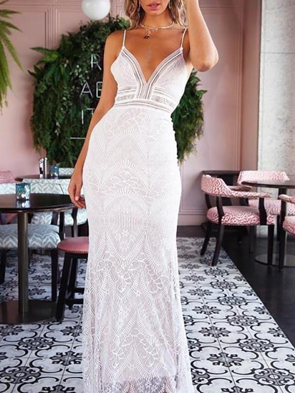 Lady in Lace Dress for Women