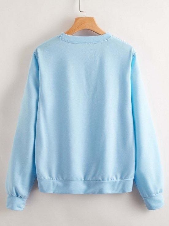 Leisure Long Sleeved Sweatshirts