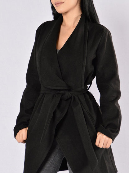 Manhattan Coat - Black - LuckyFash™