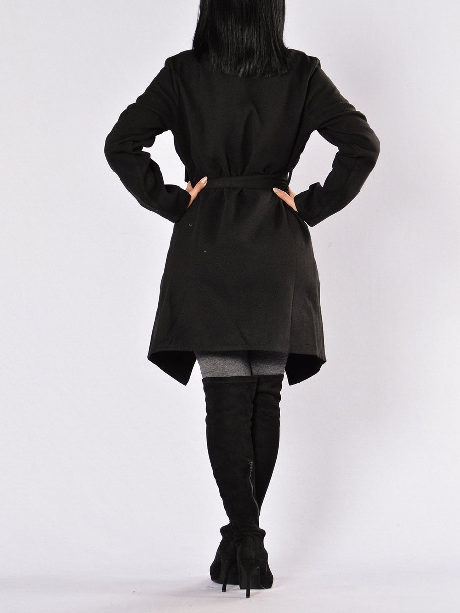 Manhattan Coat - Black - LuckyFash™