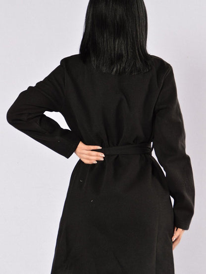 Manhattan Coat - Black - LuckyFash™