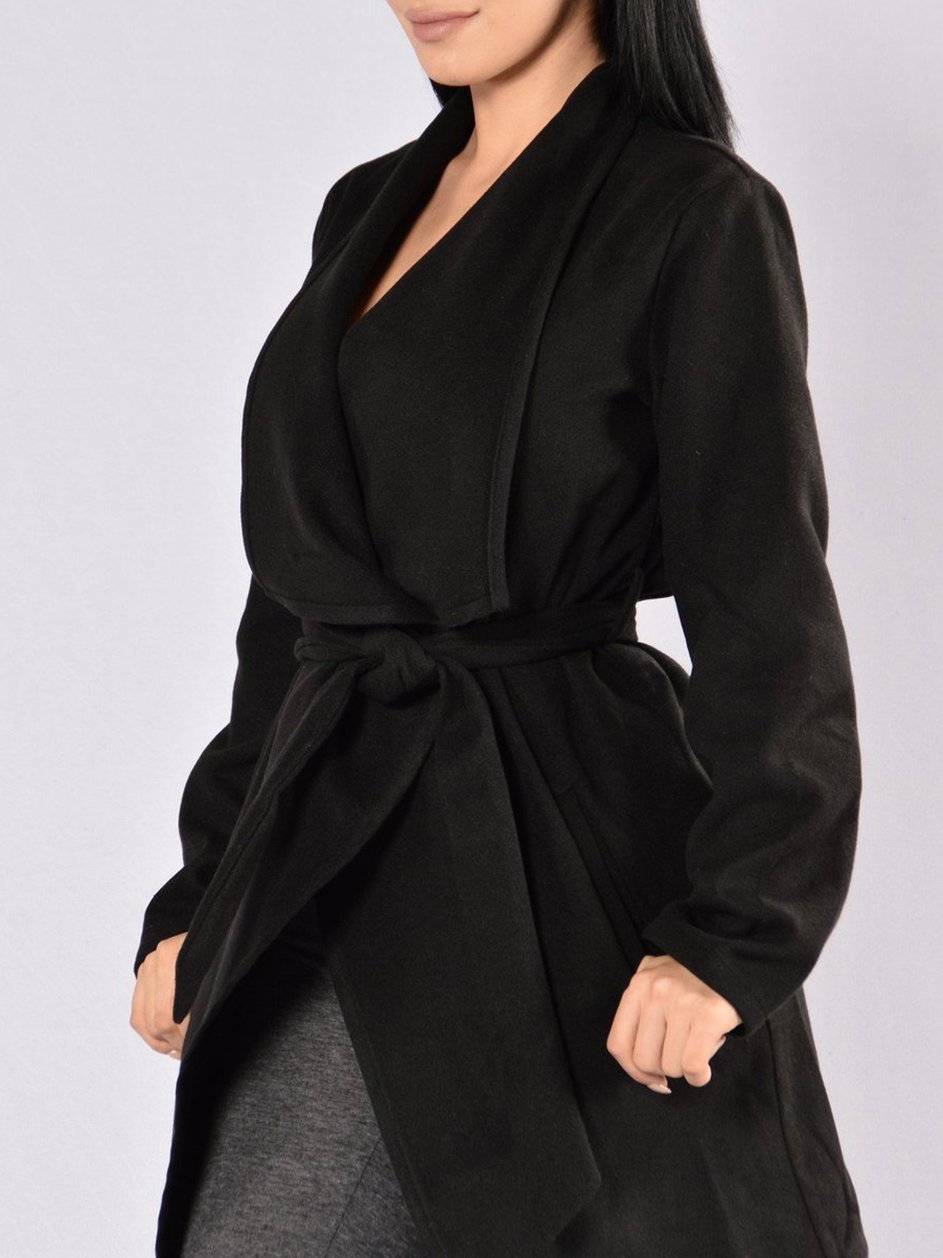 Manhattan Coat - Black - LuckyFash™