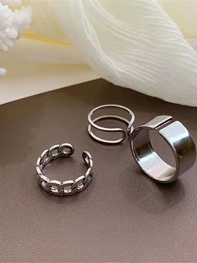 Women's Rings Fashion Outdoor Geometry Ring